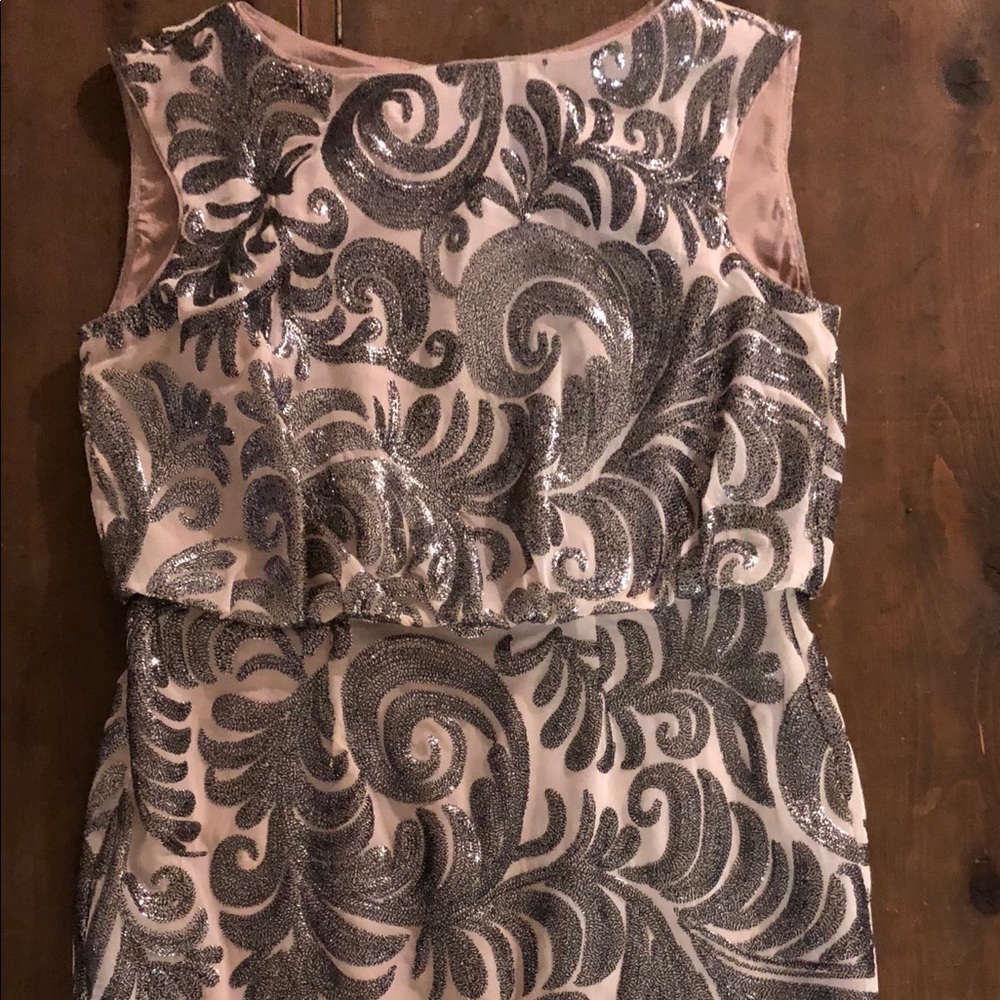 Adrianna Papell Rose Gold Formal Summer Dress
